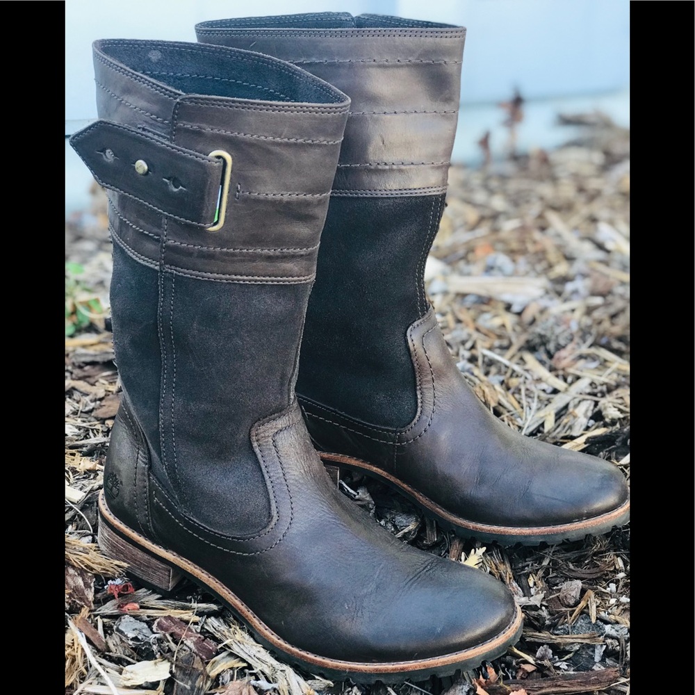 Authentic Timberland Leather and Suede Boot